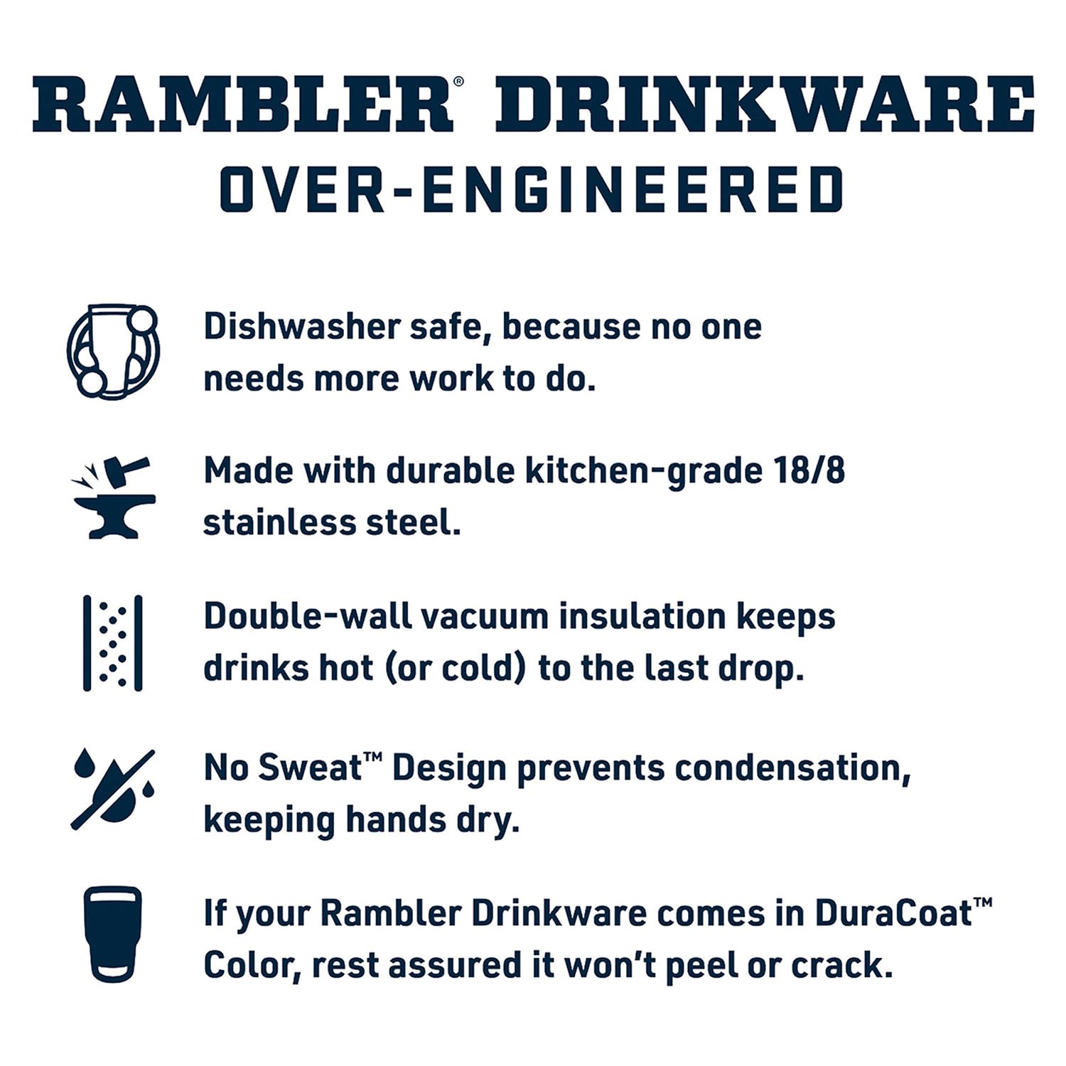 Yeti Rambler 30 Oz Stackable Tumbler, Stainless Steel, Vacuum Insulated With Magslider Lid, Big Wave Blue